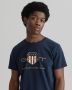 Gant T-shirt D2. ARCHIVE SHIELD SS T-SHIRT met grote logoprint - Thumbnail 10