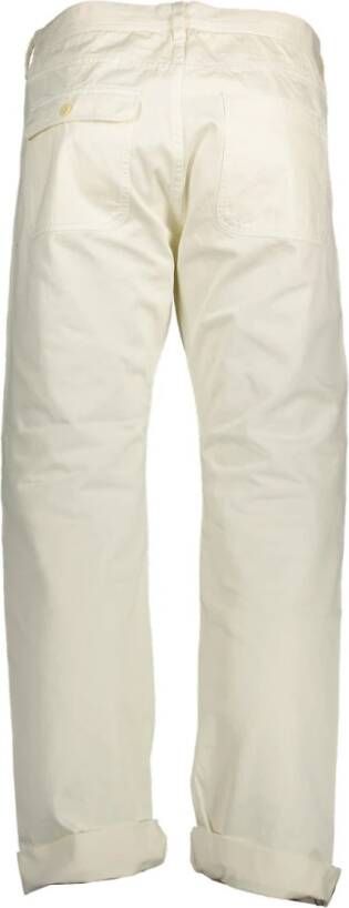 Gant Witte Slim Herenbroek met 5 Zakken White Heren - Foto 3