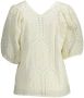 Gant Wit poloshirt met korte mouwen voor dames White Dames - Thumbnail 3