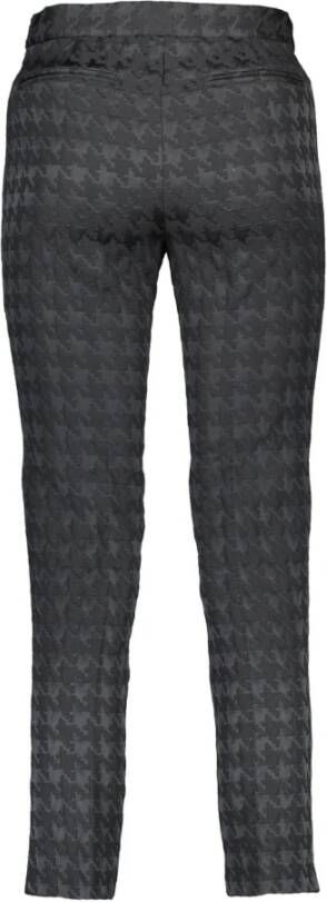 Gant Zwarte katoenen jeans & broek met contrasterende details Zwart Heren