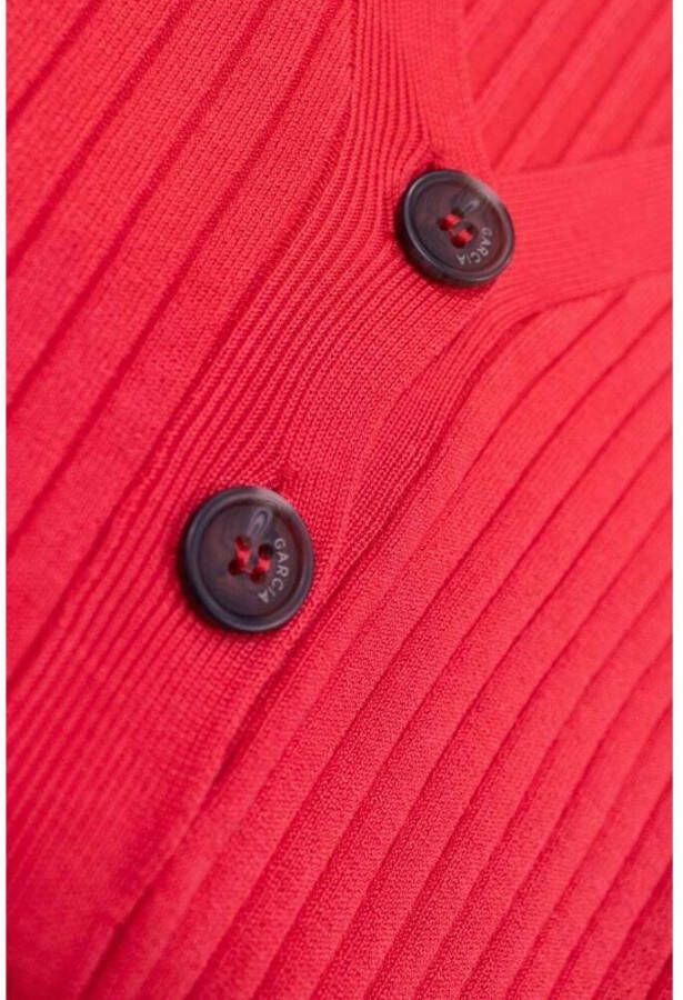 Garcia Cardigans Rood Dames