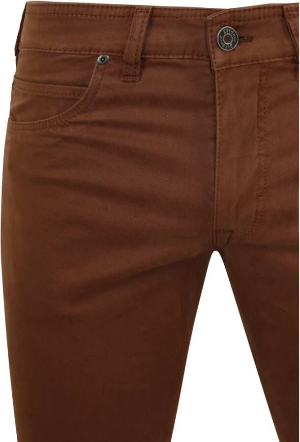 Gardeur Straight Trousers Bruin Heren