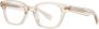 Garrett Leight Beige Crystal Brillen Naples Beige Unisex - Thumbnail 2