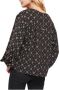 Gaudi Lange Mouw Blouse Black Dames - Thumbnail 2