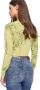 Gaudi Langemouw Cardigan Sweater Green Dames - Thumbnail 2
