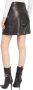 Gaudi Synthetisch Leren Shorts Black Dames - Thumbnail 2