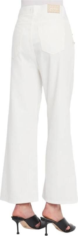 Gaudi Wide Trousers Beige Dames