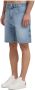 Gcds Denim Casual Blauwe Shorts Blue Heren - Thumbnail 3