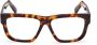 Gcds Bruine Rechthoekige Optische Monturen met Demo Lenzen Brown Unisex - Thumbnail 2