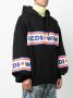Gcds Zwarte hoodie met kleurrijk logo Multicolor Heren - Thumbnail 2