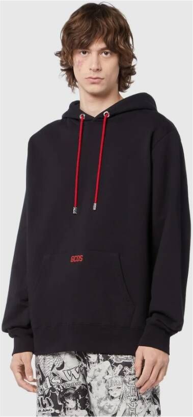 Gcds Hoodies Zwart Heren