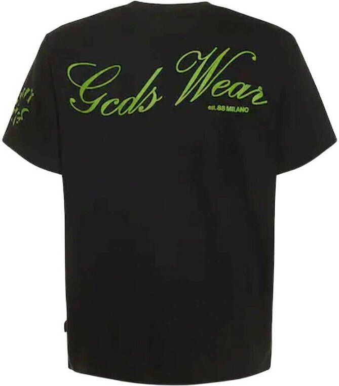 Gcds t-shirt Zwart Heren