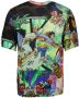 Gcds One Piece T-shirt Ronde Hals Korte Mouw Katoen Print Multicolor Heren - Thumbnail 2
