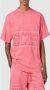 Gcds T-Shirts Pink Heren - Thumbnail 2