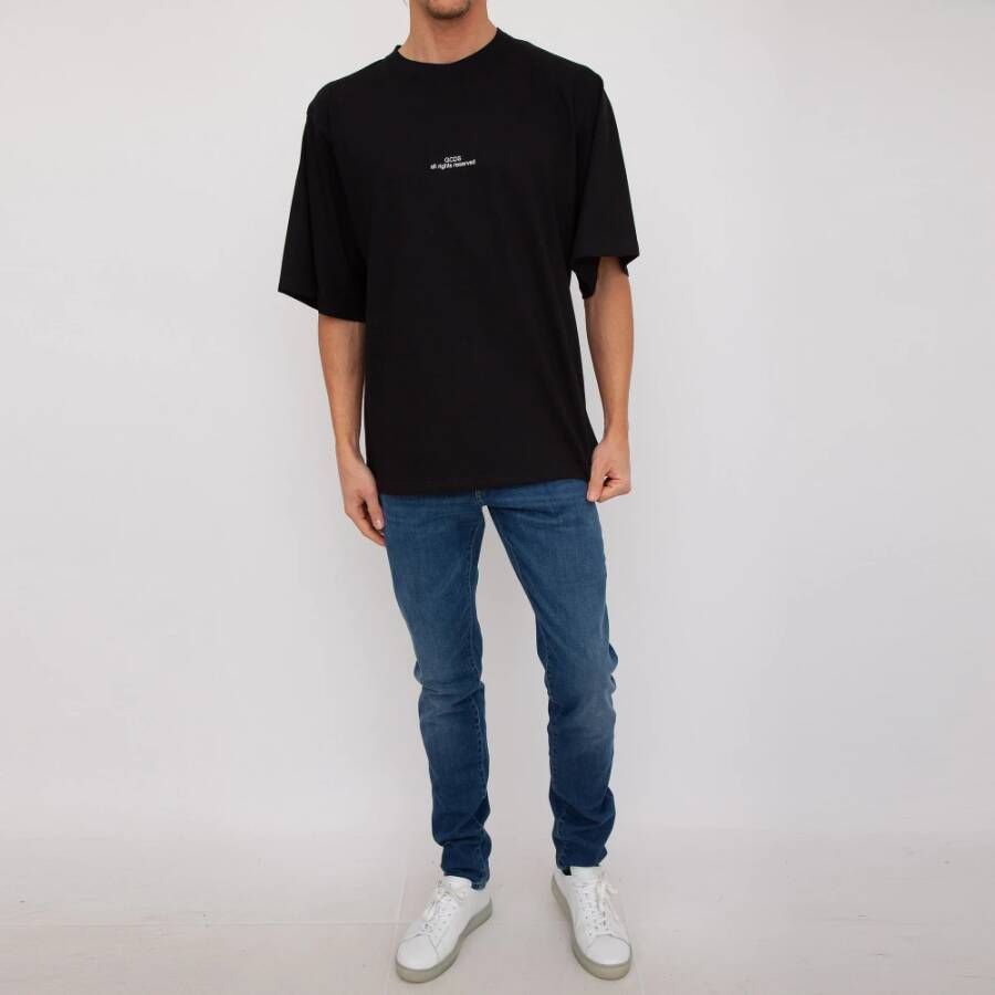Gcds T-Shirts Zwart Heren