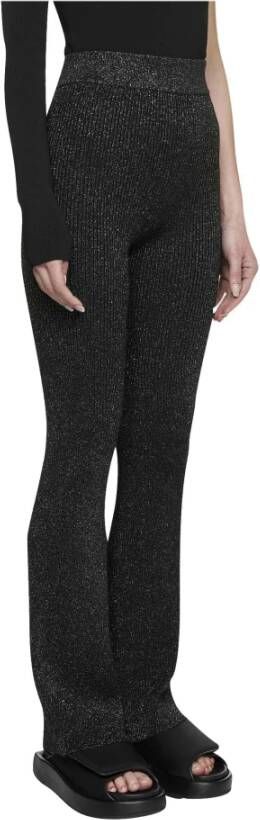 Gcds Wide Trousers Zwart Dames
