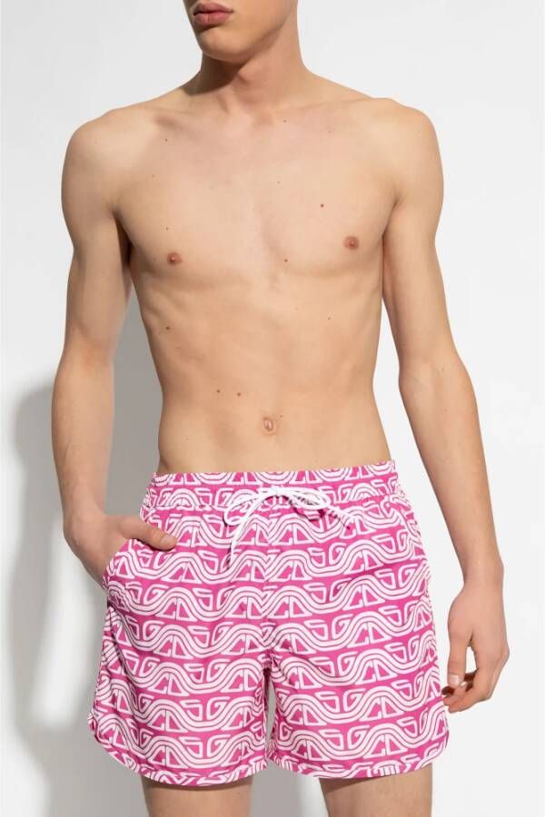 Gcds Patterned swim shorts Roze Heren