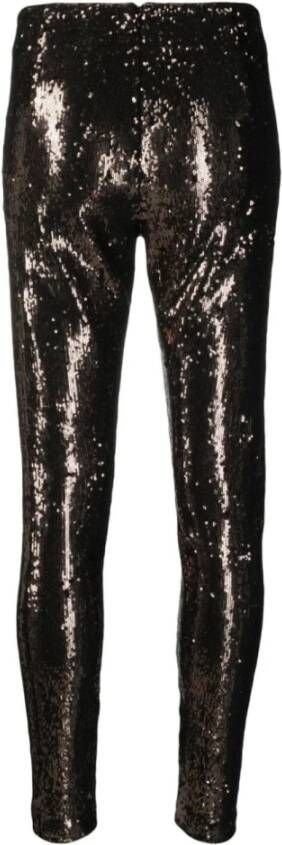 Genny Grijze Broek met Viscose Breisel Grijs Dames