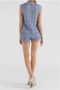 Genny Knitwear Blauw Dames - Thumbnail 2