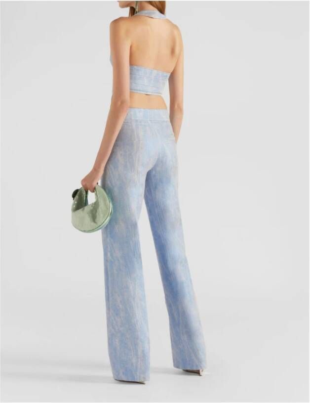 Genny Trousers Blauw Dames