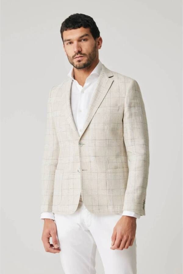 Gentiluomo -Blazerjas Beige Heren