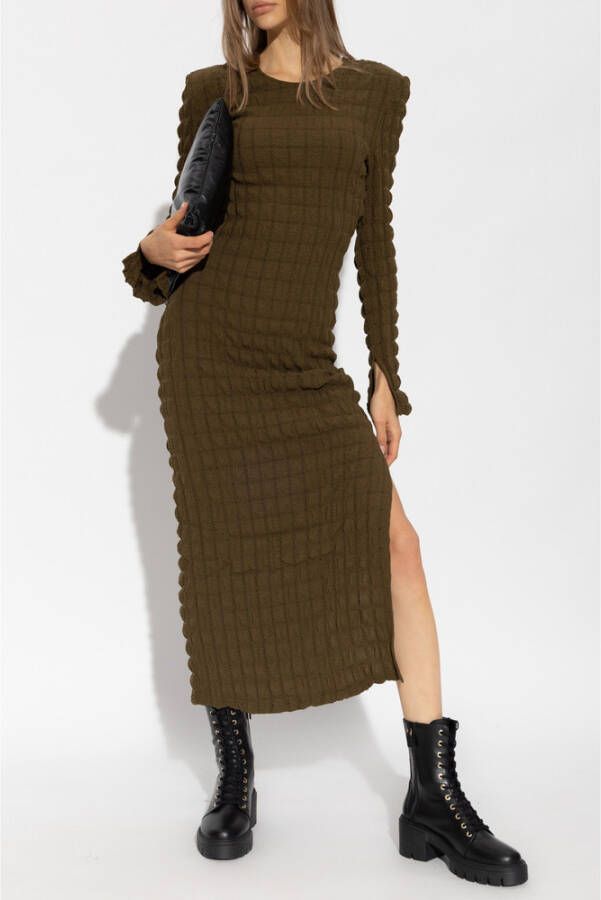 Gestuz AllenyGZ textured dress Groen Dames