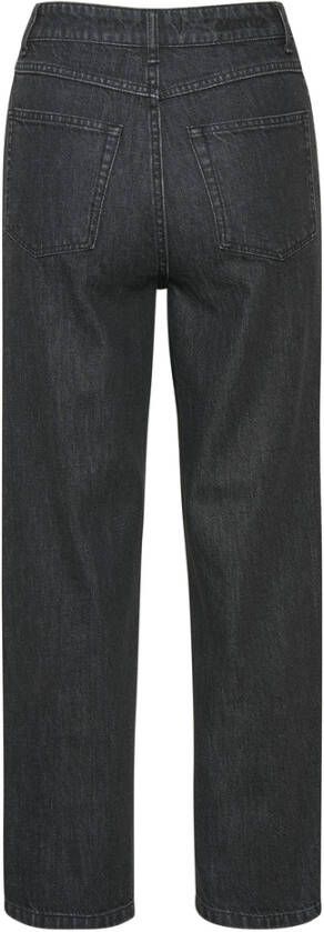 Gestuz Moderne Vrouw Straight Jeans Zwart Dames