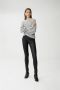Gestuz Leren Leggings in Punkstijl Zwart Dames - Thumbnail 2