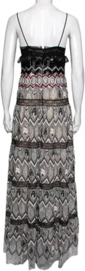 Giambattista Valli Pre-owned Nylon dresses Zwart Dames