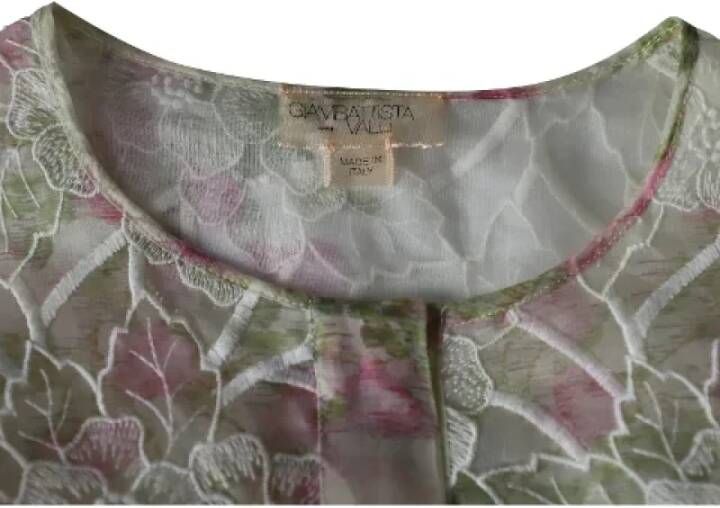 Giambattista Valli Pre-owned Silk tops Meerkleurig Dames