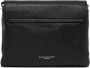 Gianni Chiarini Zwarte Crossbody Tas met Twee Compartimenten en Voorvak met Ritssluiting Black Dames - Thumbnail 2