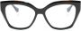 Gigi Studios Bruin Havana Optisch Montuur Stijlvol en veelzijdig Black Dames - Thumbnail 2
