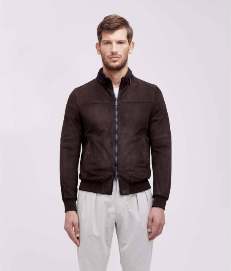 Gimo's Leather Jackets Bruin Heren