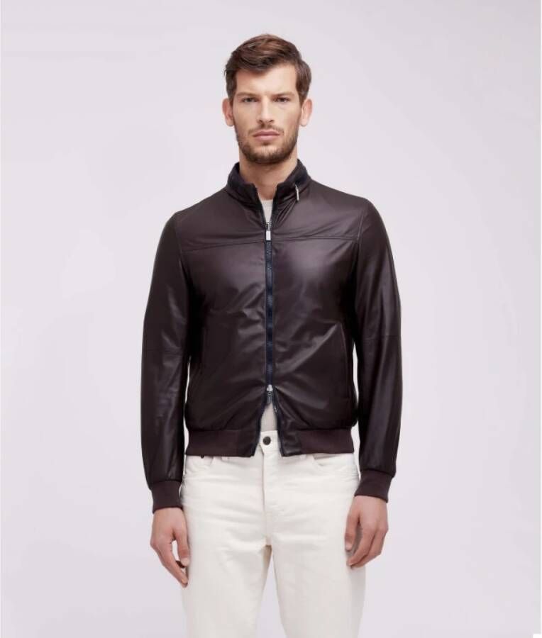 Gimo's Leather Jackets Bruin Heren