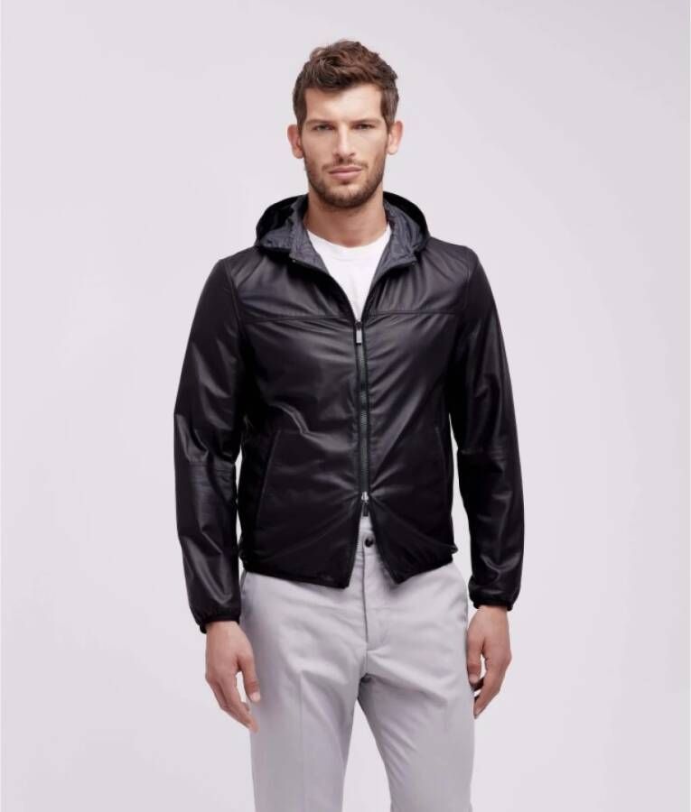 Gimo's Leather Jackets Grijs Heren
