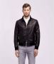 Gimo's Leather Jackets Zwart Heren - Thumbnail 2