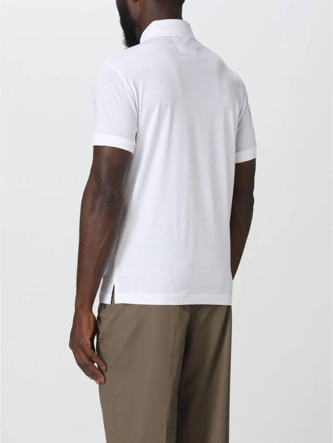 Giorgio Armani Polo Shirt Wit Heren