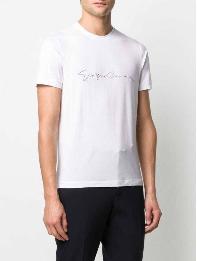 Giorgio Armani t-shirt Wit Heren