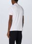 Emporio Armani Logo Print Katoenen T-Shirt White Heren - Thumbnail 4
