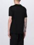 Emporio Armani Zwart Logo T-shirt Katoen Lyocell Mix Black Heren - Thumbnail 2