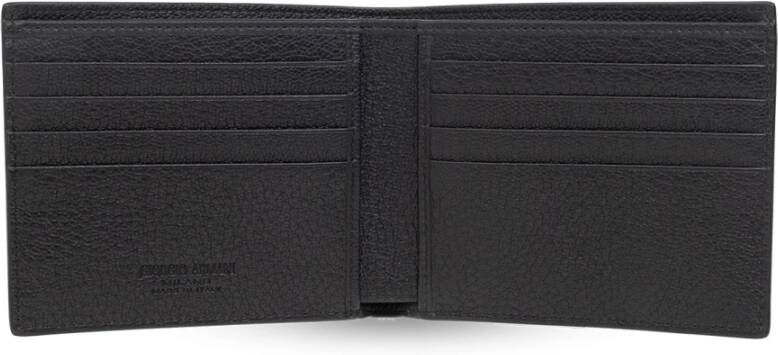Giorgio Armani Wallets & Cardholders Zwart Heren