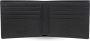 Giorgio Armani Zwarte Leren Bi-fold Portemonnee Black Heren - Thumbnail 2