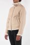Giorgio Brato Leren Jas met Shearling Voering Beige Heren - Thumbnail 2