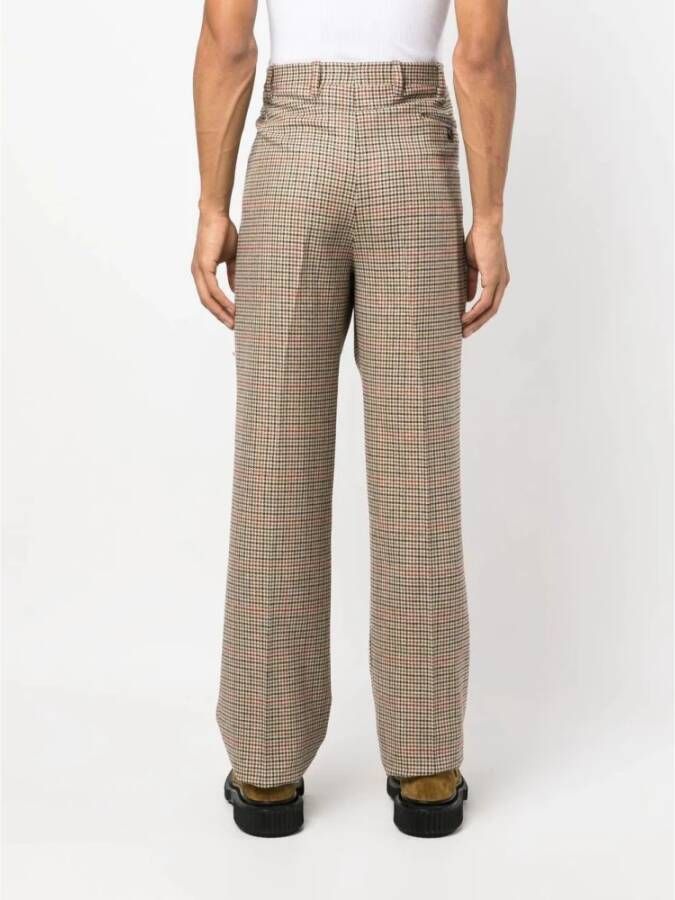 Giuliva Heritage Wide Trousers Bruin Heren