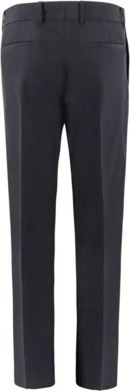 Givenchy Slim-Fit Wol Cropped Broeken Zwart Heren
