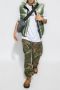 Givenchy Groene Metallic-Finish Dons Gilet Green Heren - Thumbnail 3