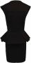 Givenchy Stretchgeweven Mini Jurk Black Dames - Thumbnail 2