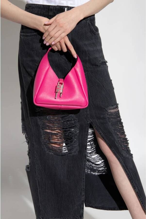 Givenchy G-Hobo Mini handtas Roze Dames