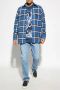 Givenchy Lumberjack Overhemd 100% Katoen Blue Heren - Thumbnail 2