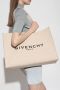 Givenchy Shoppers Large G Tote Shopping Bag in beige - Thumbnail 5